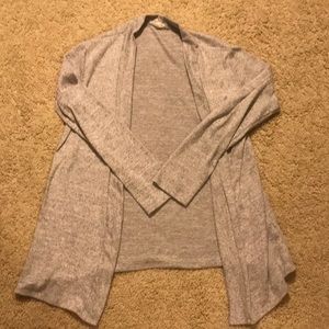 Grey Knit Cardigan